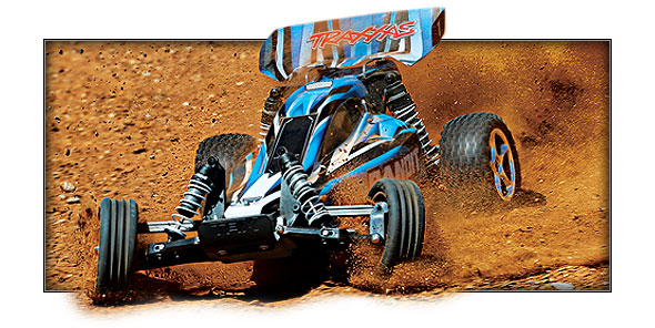 traxxas bandit xl blue